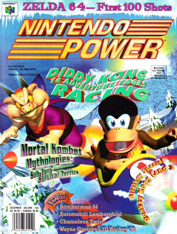 Nintendo Power Issue 103 (December 1997) cover